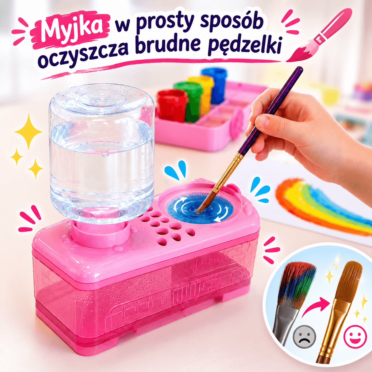 Bambibu - Myjka do pędzelków
